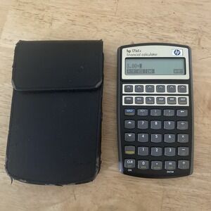 HP 17bII+ Plus Financial Business Calculator with New Batteries